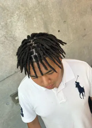 ショート パーマ ヘアアレンジ HARURU🪮✨ ブレイズ海外ヘアのヘアスタイル