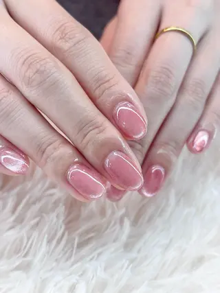 ネイル Lelole 🫧マグネット🫧のネイルデザイン