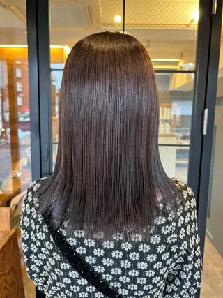 ミディアム 玉川 加菜のヘアスタイル