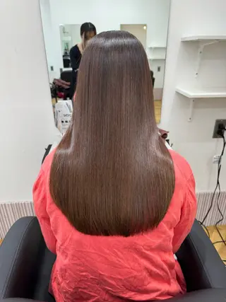 セミロング 髪質改善/艶髪💎 ウエキ リカのヘアスタイル