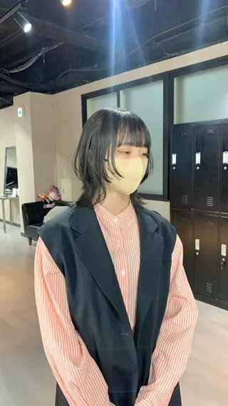 ミディアム KISS SWAN所属・B E C H I C O〔べち子〕のヘアスタイル