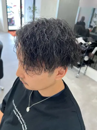 ミディアム パーマ メンズ Ciel所属・メンズ専門店 / Cielのヘアスタイル