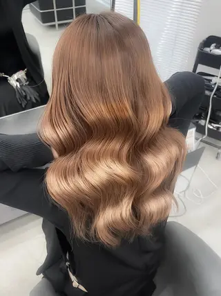 カラー ロング 縮毛矯正🤎髪質改善 カラー🤎めぐみのヘアスタイル