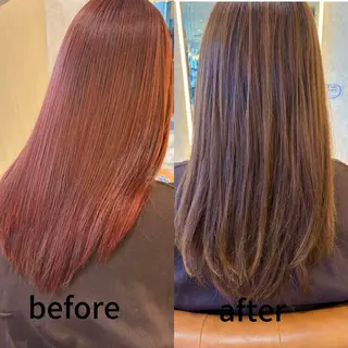 セミロング RITZ 髪質改善/ 清水のヘアスタイル