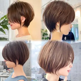 ショート Loom.by Sea【ルーム バイ シー】所属・松本元也✂️新宿 ショートカットのヘアスタイル