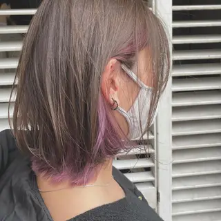 ミディアム 髪質改善/イルミナ/ 城崎のヘアスタイル