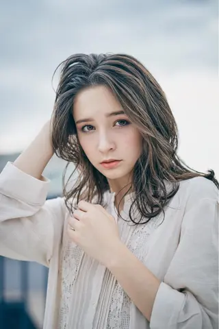 セミロング ［パサつき改善］＊ 髪質改善ケアサロン＊のヘアスタイル