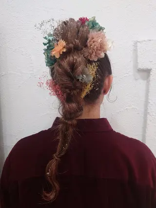 ロング 酸性ストレート/豊橋 市/湖西市/山本あづのヘアスタイル