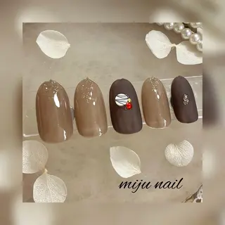 ネイル ❁miju nail 大人上品/自爪育成のネイルデザイン