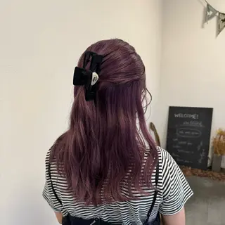ロング カラー theBRIDGE/ 神谷ゆうなのヘアスタイル