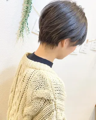 ショート カラー ショート、ボブ シマダマサトのヘアスタイル