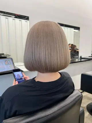 ミディアム カラー ryuei /原宿のヘアスタイル