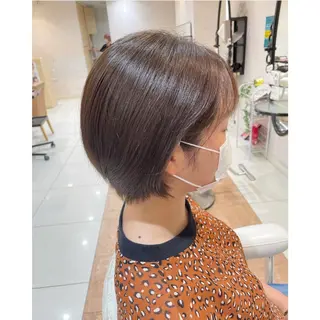 ショート カラー 韓国ヘア 🎀中川綾乃🎀のヘアスタイル