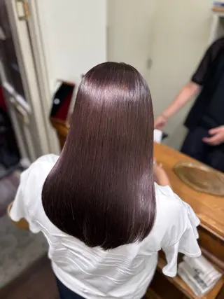 セミロング gite kii 艶髪特化のヘアスタイル