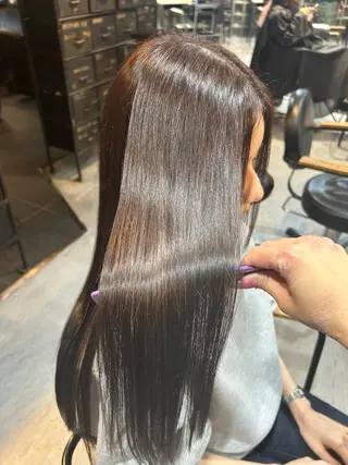 ロング おがわ まなのヘアスタイル