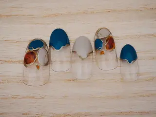 ネイル トップネイリスト Ribbon立川店のネイルデザイン