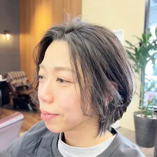 ショート Monica-札幌美髪専門美容室-所属・塩崎 春香のヘアスタイル