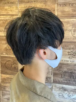 ショート メンズ Alamoa所属・な つのヘアスタイル