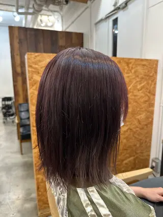 ミディアム カラー 横浜/ボブ/ ショート/はやとのヘアスタイル