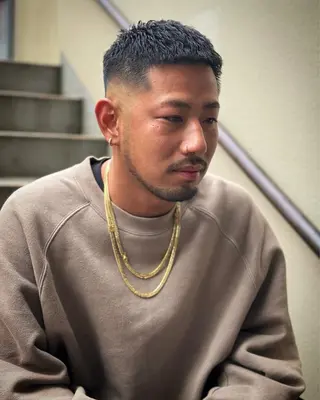 メンズ 断髪刈舞所属・大月 優汰のヘアスタイル