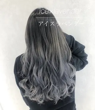 セミロング カラー 代表/七瀬/ギャル/ シールエクステ/渋谷のヘアスタイル