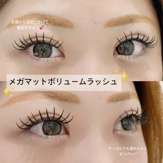 マツエク・マツパ Early Nails With eyelash所属・チャチャタウン3階 柴田のマツエク・マツパデザイン