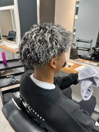 パーマ メンズ 池田隼也 メンズ/パーマのヘアスタイル