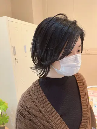 ショート 鹿毛 裕一郎のヘアスタイル