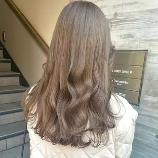 ロング カラー ParveMix￤ 大賀さつき🍨🤍のヘアスタイル