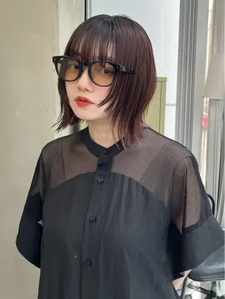 ミディアム カラー ウルフ/レイヤー ⚡️ITSUKU⚡️のヘアスタイル