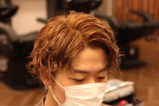 ミディアム カラー メンズ 前田賢生 ご新規様はNGのヘアスタイル