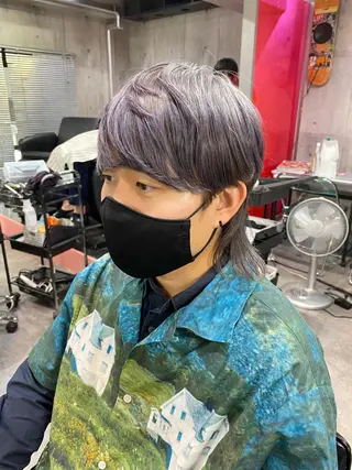 メンズ 艶髪サラサラカラー 🌈前原健吾のヘアスタイル