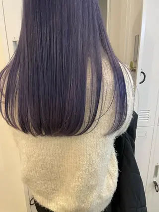 ロング カラー 【完全個室】髪質改善 暖色カラー/山崎唯奈のヘアスタイル