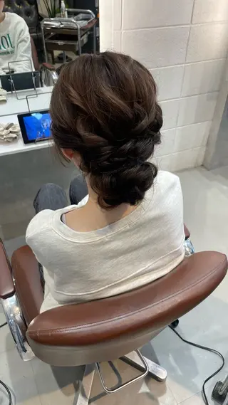 セミロング chic 渡辺 桃羽のヘアスタイル