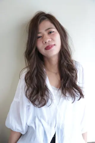 ロング カラー パーマ アイビーライン武蔵小杉所属・💟アイリスト 💟のマツエク・マツパデザイン