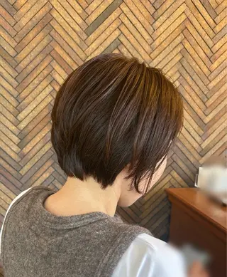 ショート カラー 艶カラー吉祥寺🌸 KAZUEのヘアスタイル