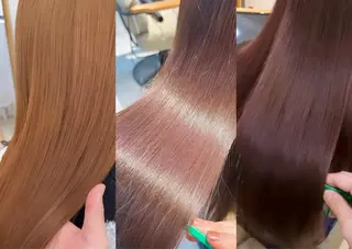 ロング 【髪質再整&黄砂除去 カラー】⚜️ぐっちのヘアスタイル