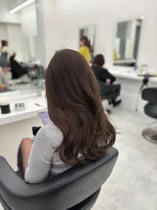 ロング カラー 🤍レイヤー/顔周り /hirari🤍のヘアスタイル