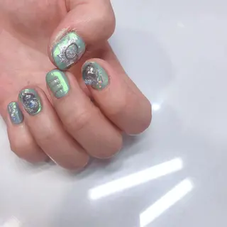 ネイル 原 麻耶のヘアスタイル