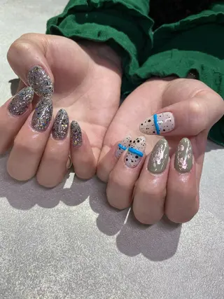 ネイル Amber21.所属・Nagahama Akariのネイルデザイン