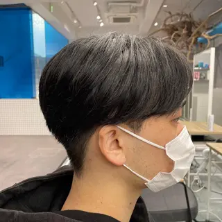 ショート パーマ メンズ レディースカット いからしゆうたのヘアスタイル