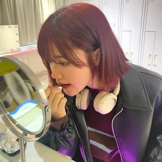 カラー 🎀ミルクティー/暖 色×レイヤー/マリアのヘアスタイル