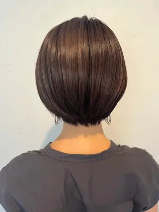 ショート カラー The book hand salon所属・伊藤 さやかのヘアスタイル