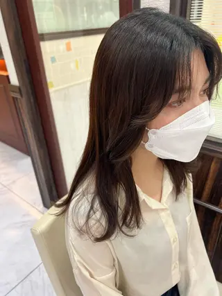 ロング 立川🫧似合わせ 艶髪✨あんどうゆうかのヘアスタイル