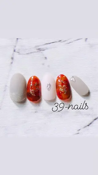 ネイル 39-nails EharaMikuのネイルデザイン