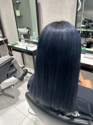 ロング Rinka🌷🩶 艶カラー🫧まつパのマツエク・マツパデザイン