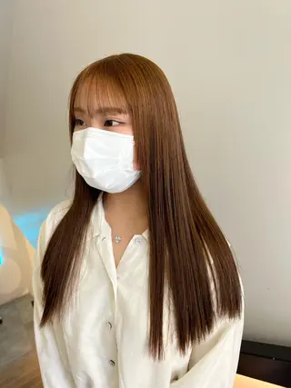 ロング カラー 【韓国ヘア・ネイル】 HINATA🍒のネイルデザイン