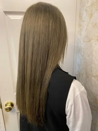 ロング カラー 韓国ヘア×髪質改善 /takatoのヘアスタイル