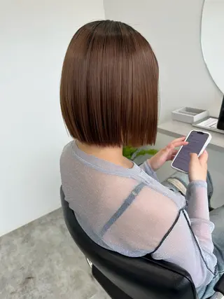 ミディアム hair lab toiro所属・髪質改善✄艶髪 ✄ﾌｼﾞﾀのヘアスタイル