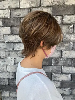 ショート カラー ✂️似合わせの魔術師 石田一樹✂️のヘアスタイル